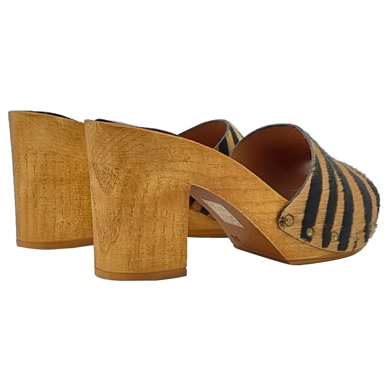 Amazon.com | Kiara Shoes White high Heel Clogs (10 US, White) | Mules &  Clogs
